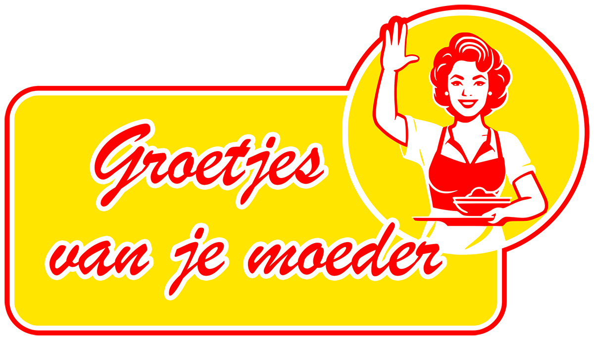 Groetjes van je moeder logo